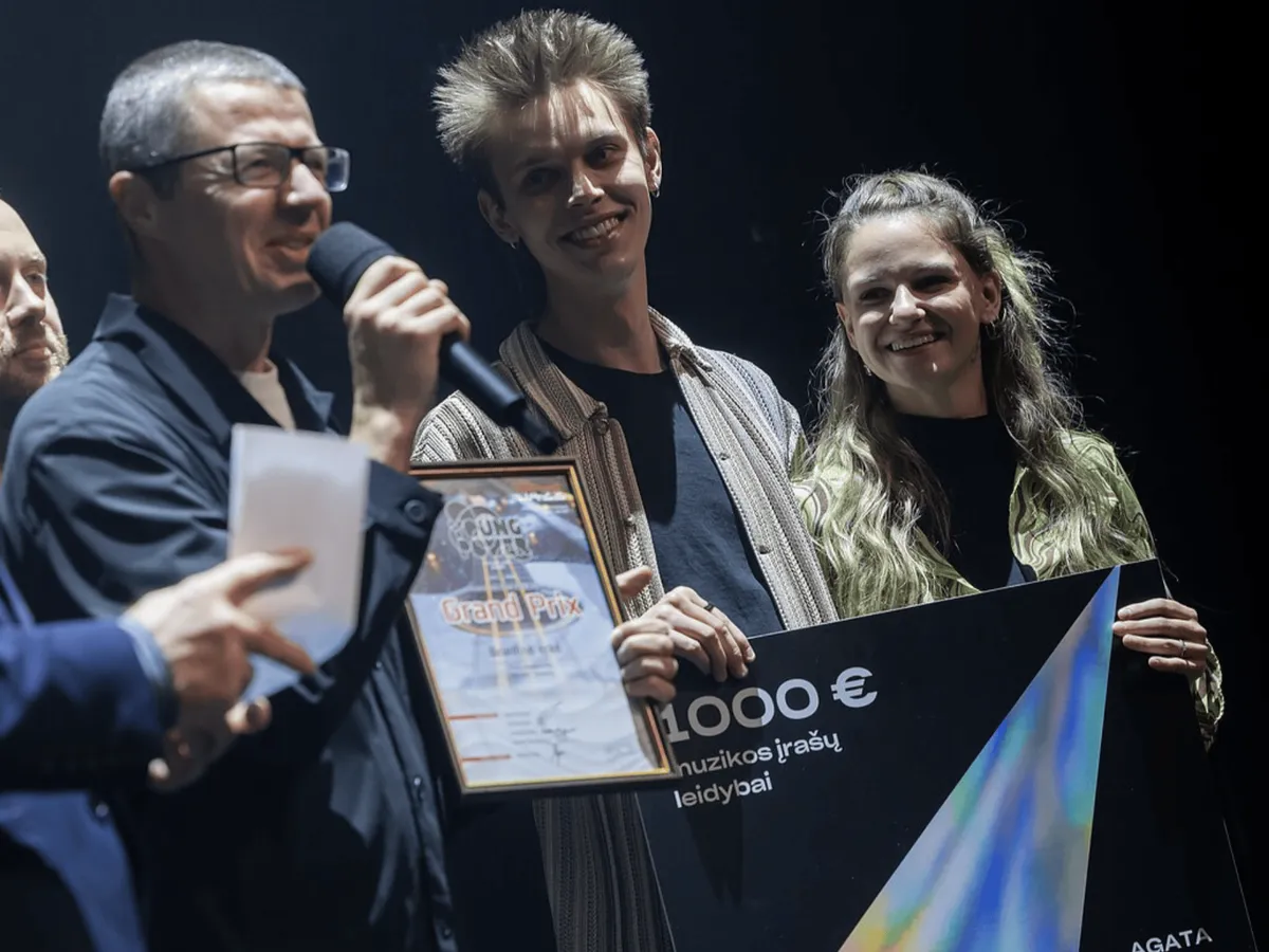 AGATA įteikė prizą „Vilnius Jazz Young Power“ nugalėtojams