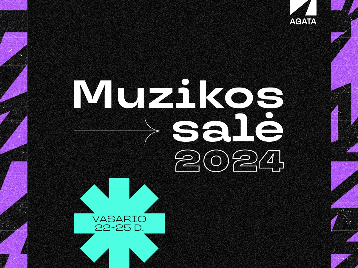 AGATA „Muzikos salė“ sugrįžta: skelbiama renginių programa