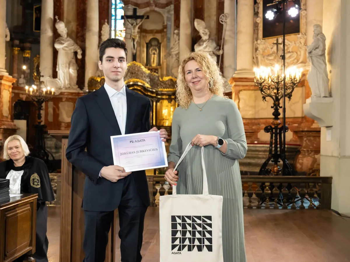 Išrinktas geriausias baigiamasis darbas autorių teisių srityje