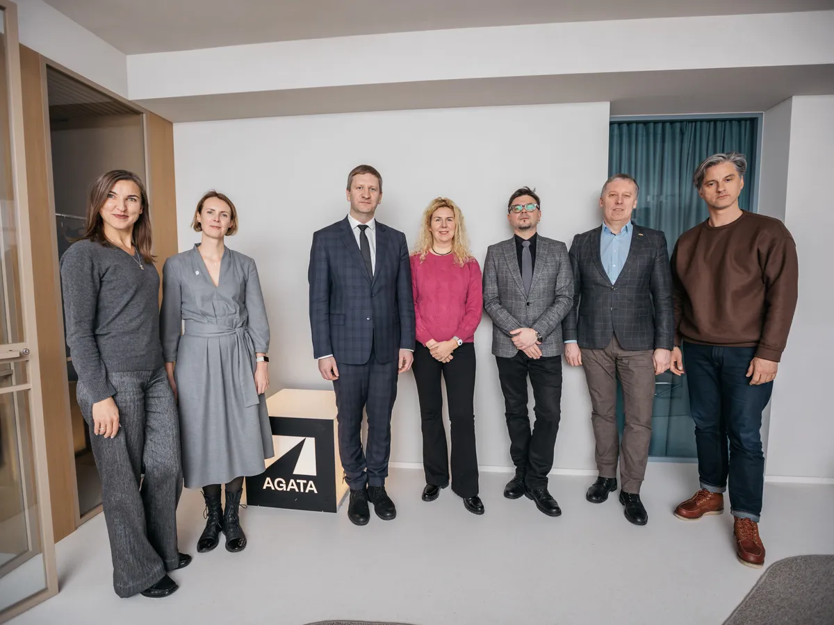 Kultūros ministras lankėsi AGATA-oje
