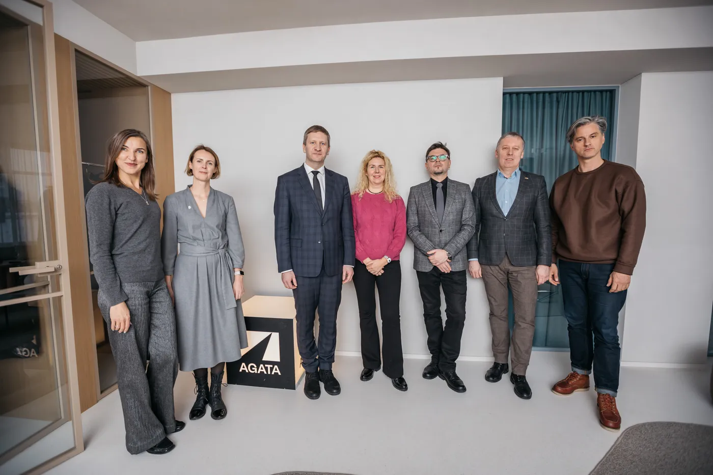 Kultūros ministras lankėsi AGATA-oje