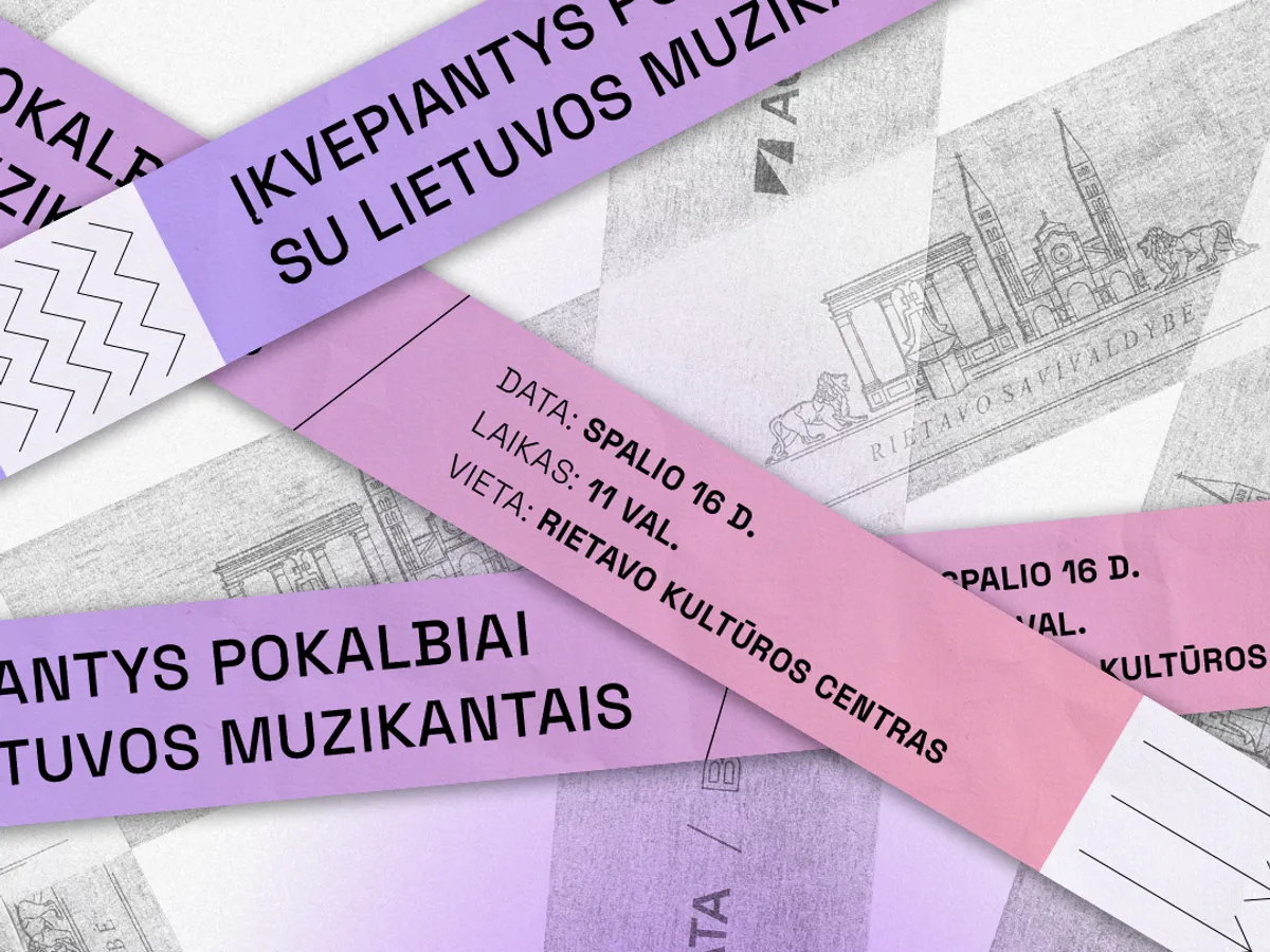 Kviečiame į „AGATA Backstage“ pokalbius Rietave