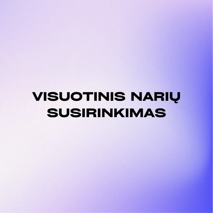 Skelbiami AGATA Visuotinio narių susirinkimo dokumentai