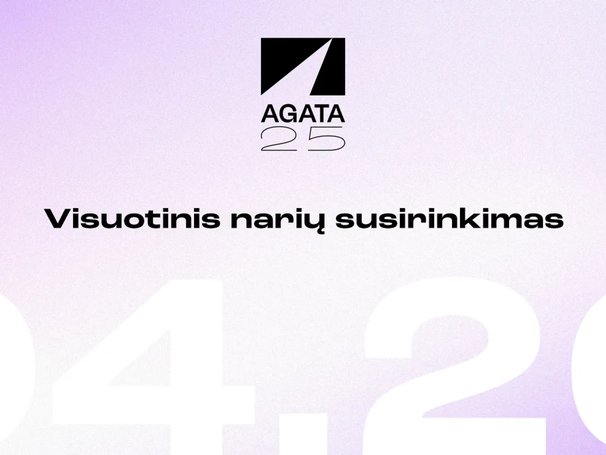 Šaukiamas AGATA Visuotinis narių susirinkimas