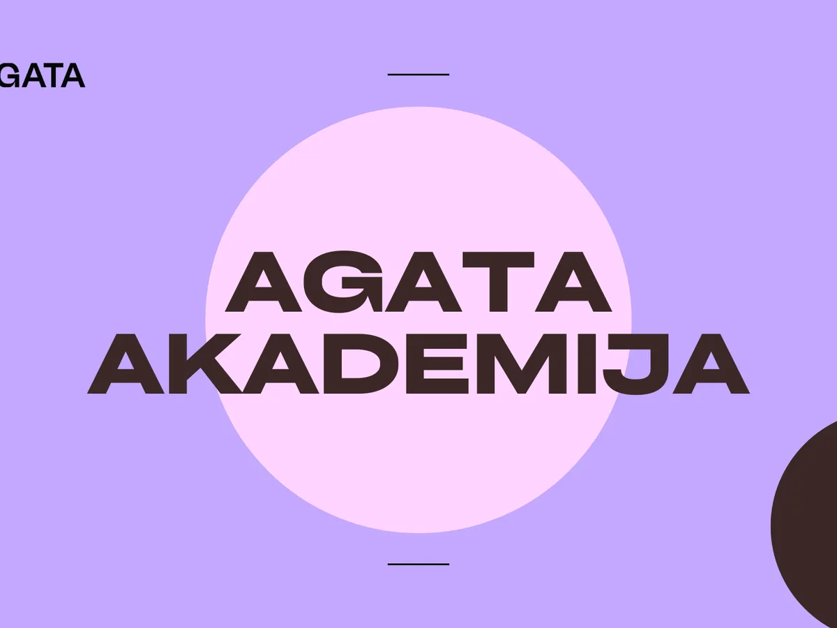 Skelbiama registracija į AGATA „Akademiją“