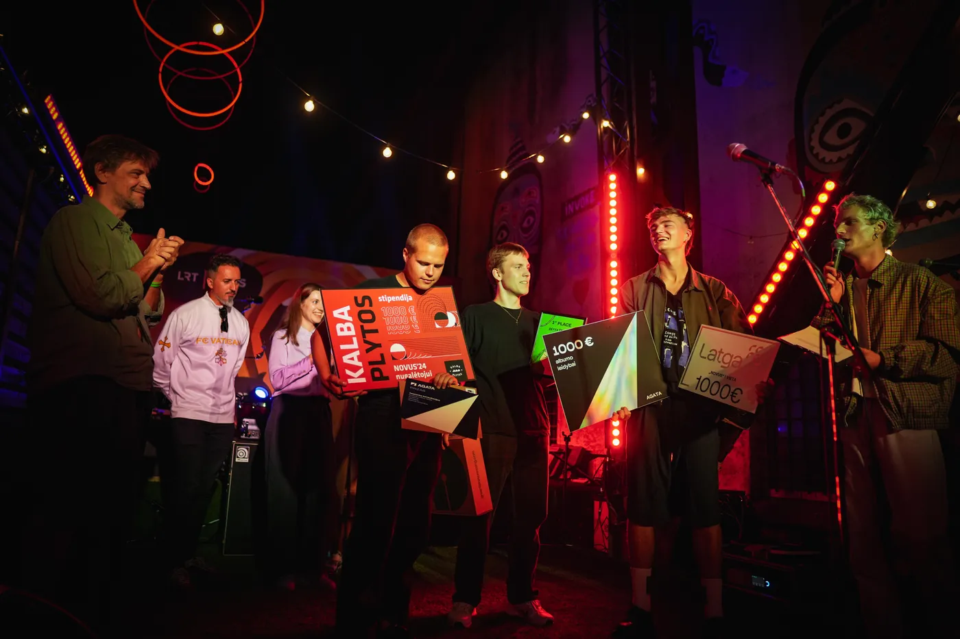 Tarptautinio muzikos inkubatoriaus „Novus“ laureatams – AGATA prizai
