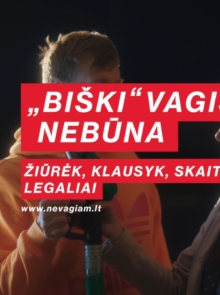 Lietuvos kūrėjai džiaugiasi pergale prieš interneto vagis