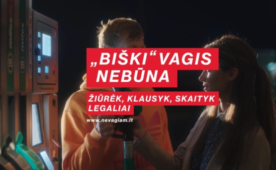 Lietuvos kūrėjai džiaugiasi pergale prieš interneto vagis