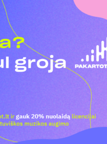 AGATA skatina smulkų verslą ir Lietuvos muzikantus laikytis drauge