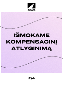 Informacija apie išmokamą Kompensacinį atlyginimą
