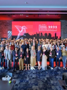 AGATA atstovės dalyvavo SCAPR Generalinėje asamblėjoje