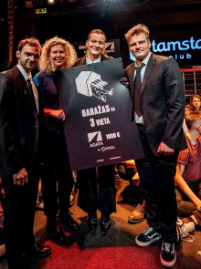 „Garažo“ finale AGATA apdovanojo grupę SIBILANCE